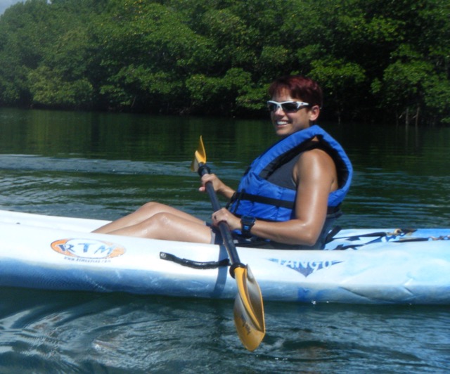 Battle Ropes and Kayak Cross Training!